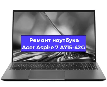 Замена кулера на ноутбуке Acer Aspire 7 A715-42G в Москве